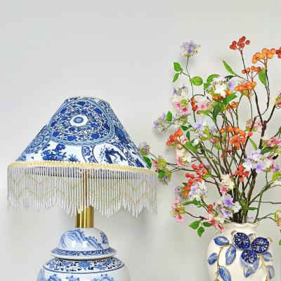 ĐÈN BÀN TRANG TRÍ PHÒNG KHÁCH CAO CẤP MEN XANH
